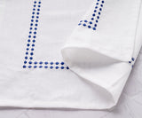 Blue Embroidered Pearls Napkins