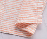 Orange Ticking Stripe Napkins