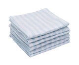 Light Blue Ticking Stripe Napkins
