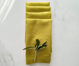 Pear Linen Napkins