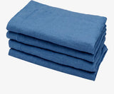Blue Linen Napkins Set of 4