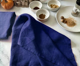 Magenta Pink Linen Dish Towels