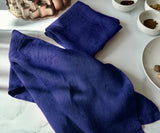 Magenta Pink Linen Dish Towels