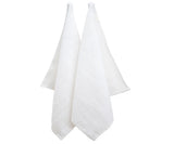 White Kitchen Towels - Set of 2