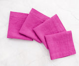 Cocktail Napkins - 100% Pure Linen