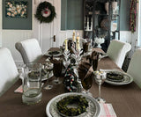 Plain Linen Rectangle Tablecloth