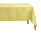 Butter Yellow Tablecloth