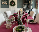 Plain Linen Rectangle Tablecloth
