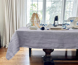 Plain Linen Rectangle Tablecloth