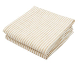 Natural Striped Linen Kitchen Towels