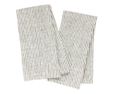 Black Linen Kitchen Towels