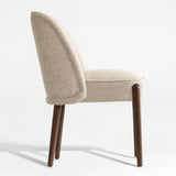 London Upholstered Solid Wood Full Back Dining Chair (Set of 4)