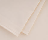 Natural 100% Cotton Sateen Pillowcases Set of 2