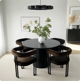 Mia Velvet Dining Chair with Arms (Set of 6)