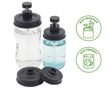 Threaded Lid Adapter for Mason Jars