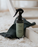 MAIJA washcloth | black-aspen green