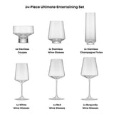 Sidney 24-Piece Ultimate Entertaining Set
