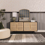 McMurray Green Textured Table Lamp - Clearance