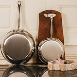 Mauviel M'ELITE Hammered 5-Ply 12-Piece Cookware Set With Cast Stainless Steel Handles And Curved Lid