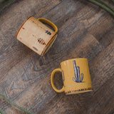 Saguaro Cactus Border Mug, Set of 4, 2 MOQ