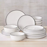 Mina 18 Piece Dinnerware Set