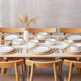 Mina 18 Piece Dinnerware Set