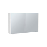 TUHOME Bouti 19.7-Inch High by 31.5-Inch Wide Double-Door Mirror Medicine Cabinet with Three Interior Shelves, Wall-Mounted Storage Organizer for Bathroom or Kitchen Essentials, Modern Space-Saving Cabinet Design