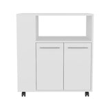 Kitchen Cart Eldon, Base Cabinet with Four Shelves