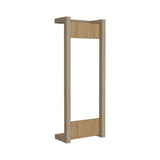 TUHOME Arlington Wall Towel Rack with Upper Storage Shelf and Integrated Hanging Bar, Space-Saving Bathroom Organizer for Towels, Robes and Accessories, Modern Minimalist Mounted Design for Stylish and Functional Home Decor