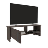 Navia 47" Wide Modern TV Stand with One-Door Cabinet and Open Shelf, Media Console with Cable Management for Living Room, Entertainment Center for TVs up to 54", Stylish Storage Organizer