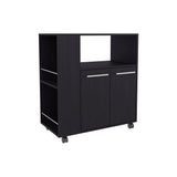 Kitchen Cart Eldon, Base Cabinet with Four Shelves