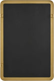 Tubii Gold Mirror with Iron Base