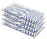 Blue Print Cloth Napkins Set of 4