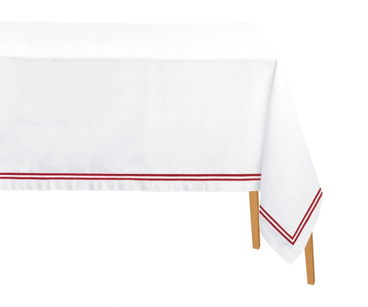 Embroidered Tablecloth – Magenta