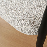 Manhattan Modern Chenille Dining Chair With Arms (Set of 4)