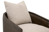 McGuire Swivel Club Chair