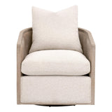 McGuire Swivel Club Chair
