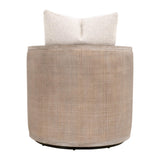 McGuire Swivel Club Chair