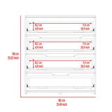 Zoe Dresser, Superior Top, Four Drawers