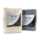Melange Bamboo Hand Towel 2pc Set – Sand