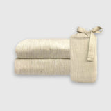 Melange Bamboo Pillowcases - Sand
