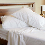 Melange Bamboo Pillowcases - Snow