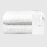 Melange Bamboo Standard Shams 2 Pack - Snow