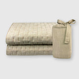 Melange Bamboo Standard Shams 2 Pack - Sand