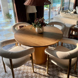 Melbourne Modern Boucle Upholstered Dining Chair (Set of 4)