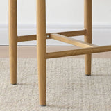Melbourne 24" Boucle Counter Stool with Arms (1-Piece)