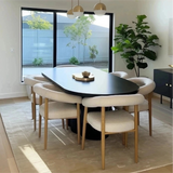 Melbourne Modern Boucle Upholstered Dining Chair (Set of 6)