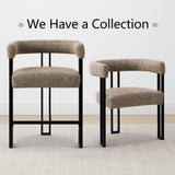 Mia 24" Modern Tweed Counter Stool with Arms (1-piece)