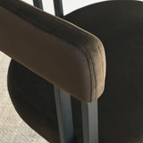 Mia Velvet Dining Chair with Arms (Set of 4)