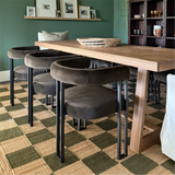 Mia Velvet Dining Chair with Arms (Set of 4)